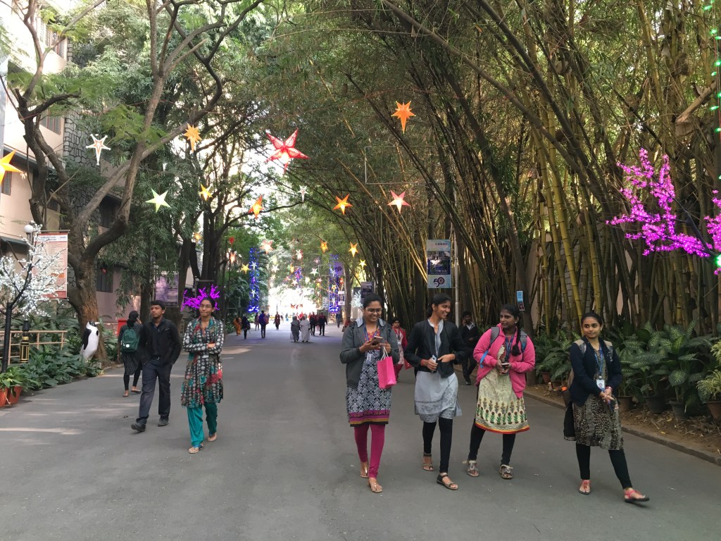 Students at Christ University Bangalore, the students love creativa and active online learning Visual Storytelling.@AnneMieke Zaat